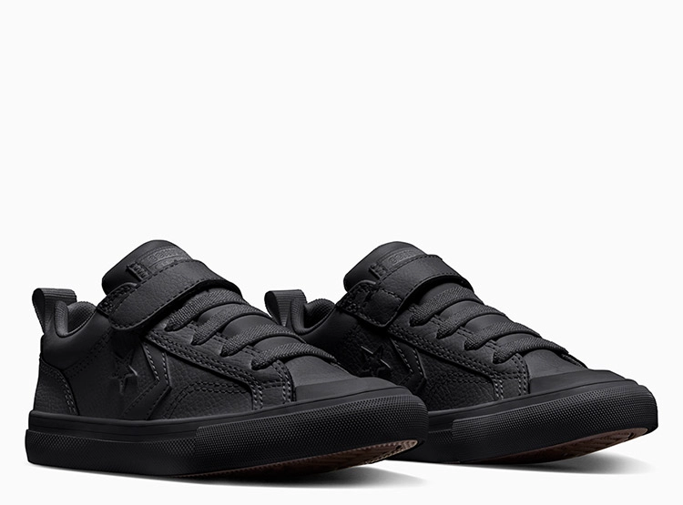 ZAPATILLAS UNISEX CONVERSE ESCOLARES NEGRO PRO BLAZE STRAP - 2