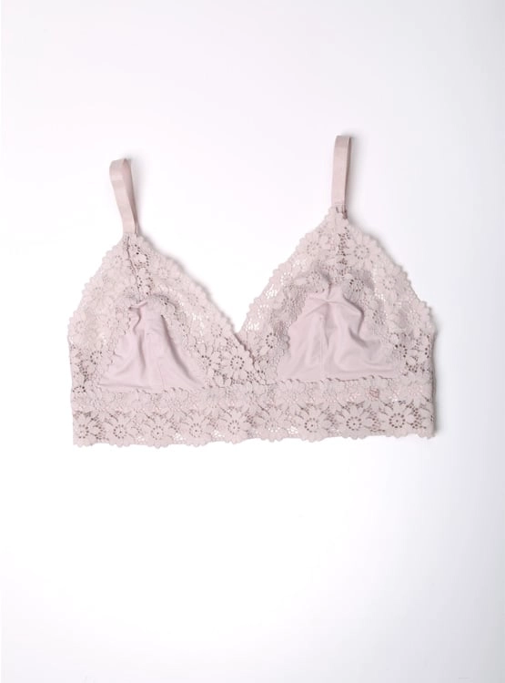 SOSTÉN BRALETTE MICROFIBRA MUJER INDEX ROSADO ENCAJE STNP124-656 - 4