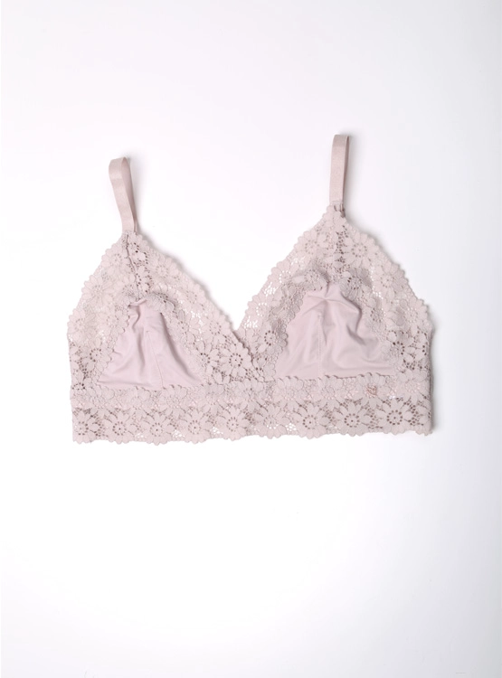 SOSTÉN BRALETTE MICROFIBRA MUJER INDEX ROSADO ENCAJE STNP124-656 - 4