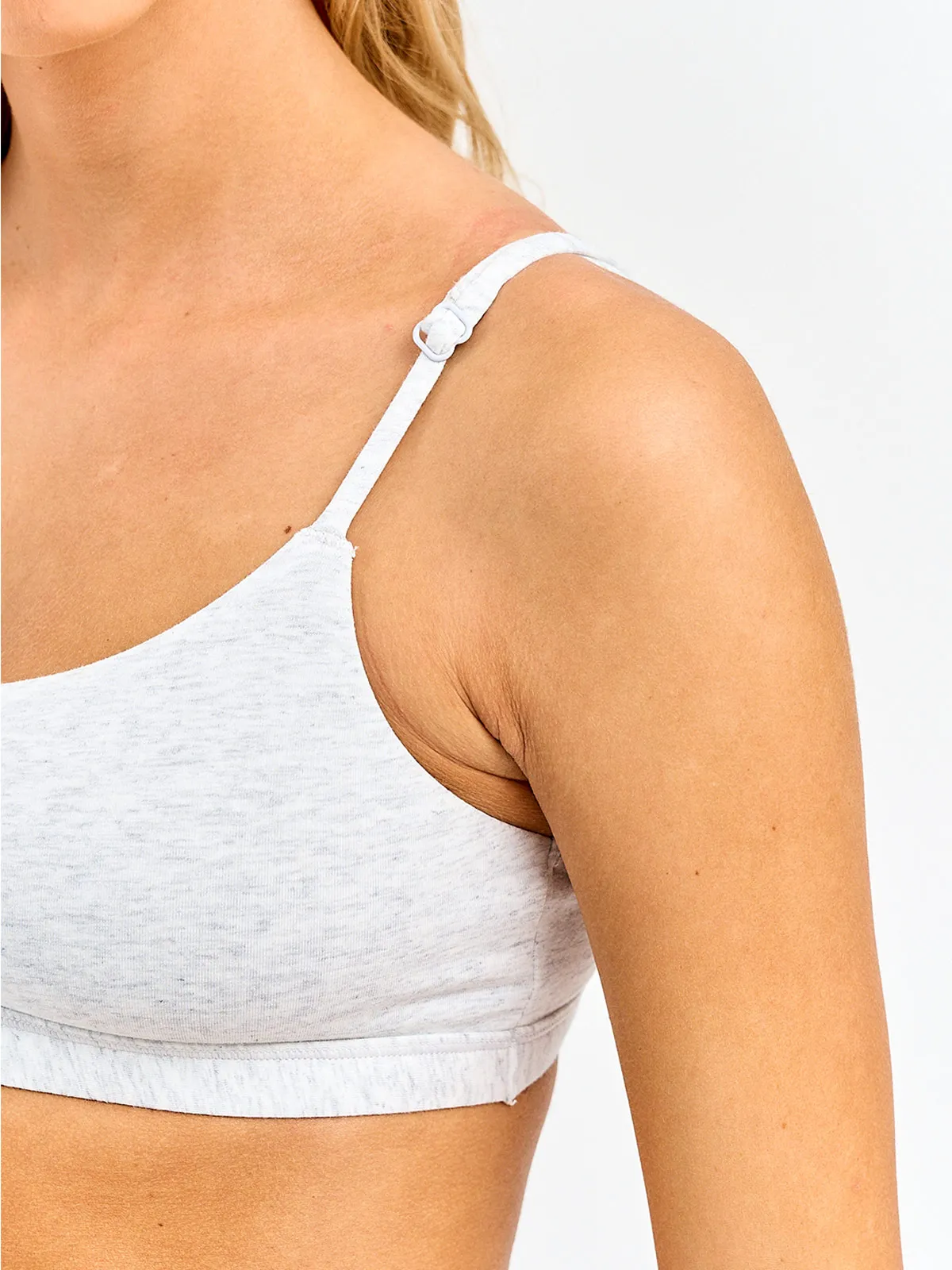 PACK 2 SOSTÉN BRALETTE ALGODÓN MUJER INDEX NEGRO STNP224-652 - 7