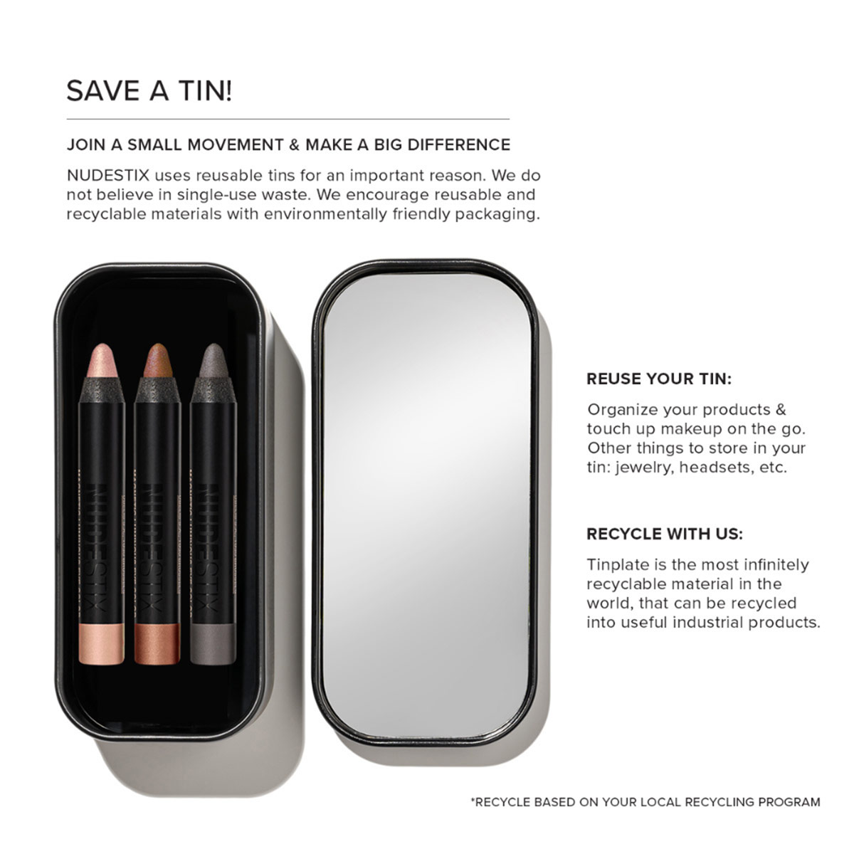 Nudestix Nude Metallic Eye Kit, foto 6