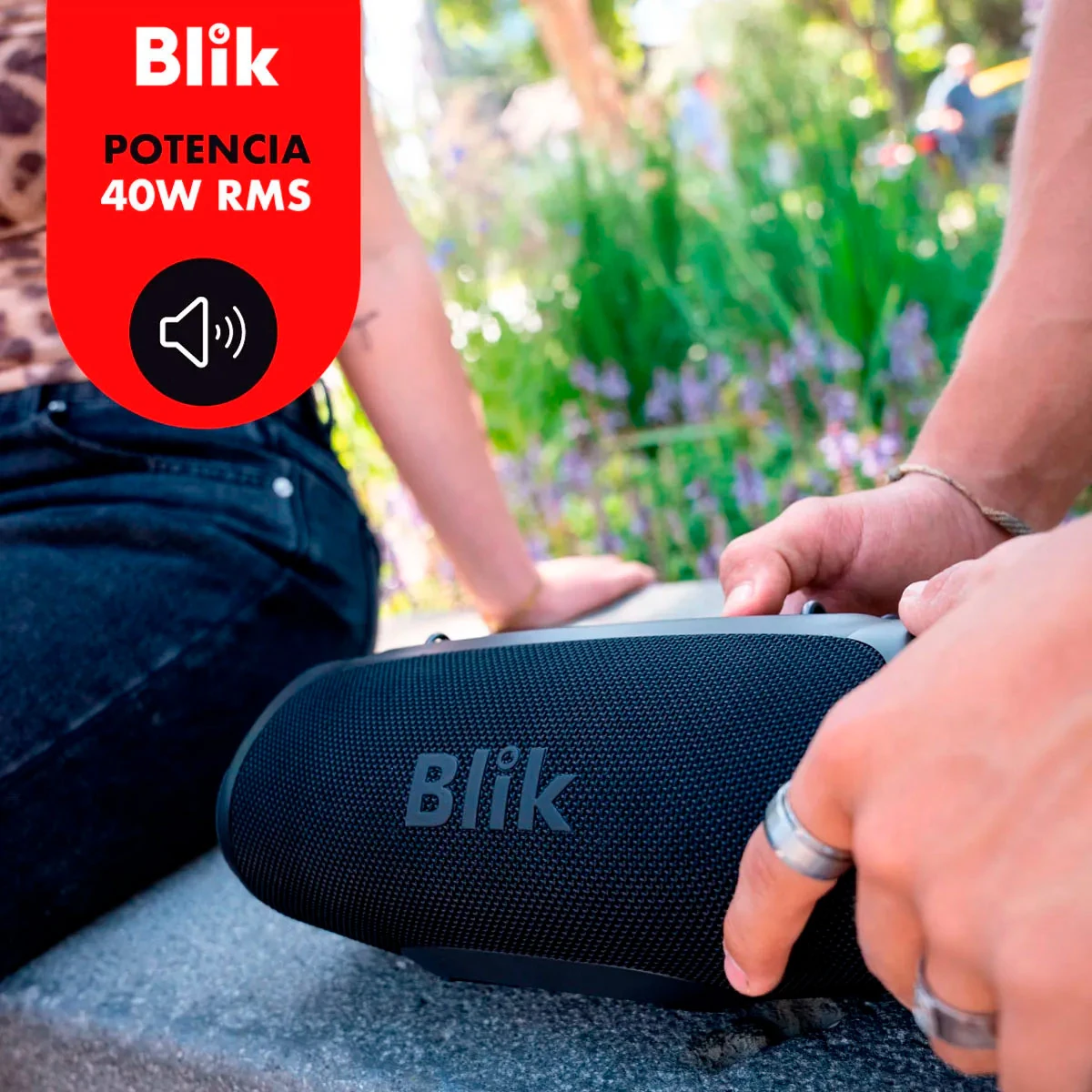 PARLANTE BLUETOOTH BLIK BASS200 - 6
