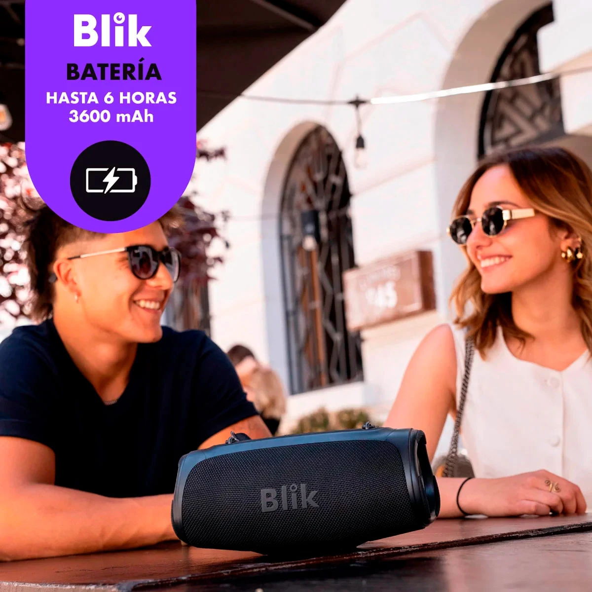 PARLANTE BLUETOOTH BLIK BASS200 - 8