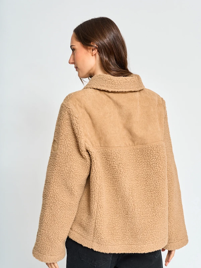CHAQUETA SHERPA MUJER AEROPOSTALE BONDED - 2