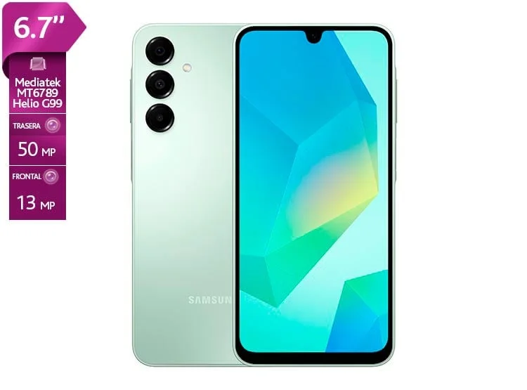 CELULAR SAMSUNG A16 LTE 128GB 4GB RAM 50MP 6.7” - 1