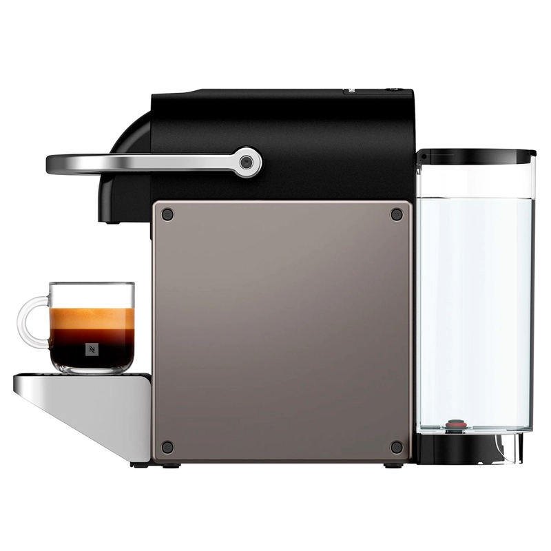 CAFETERA NESPRESSO PIXIE TITAN O.7 LT + ESPUMADOR AEROCCINO - 7
