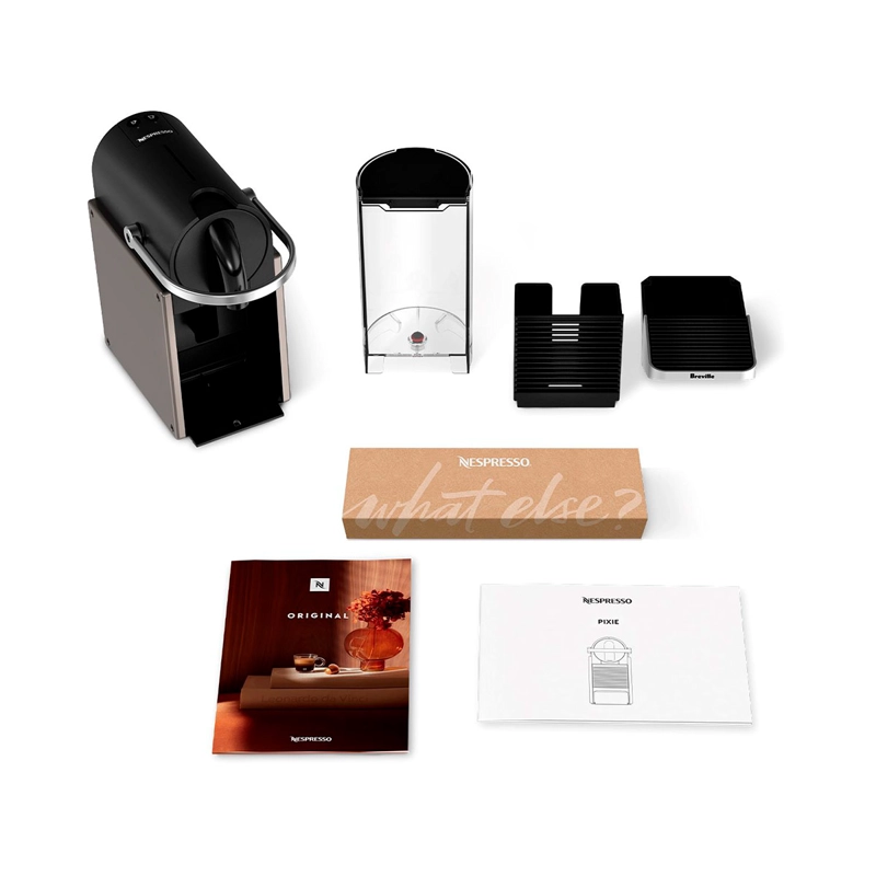 CAFETERA NESPRESSO PIXIE TITAN O.7 LT - 10