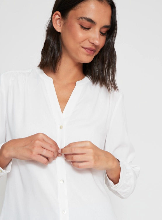 BLUSA MANGA LARGA MUJER MARQUIS CUELLO MAO - 3