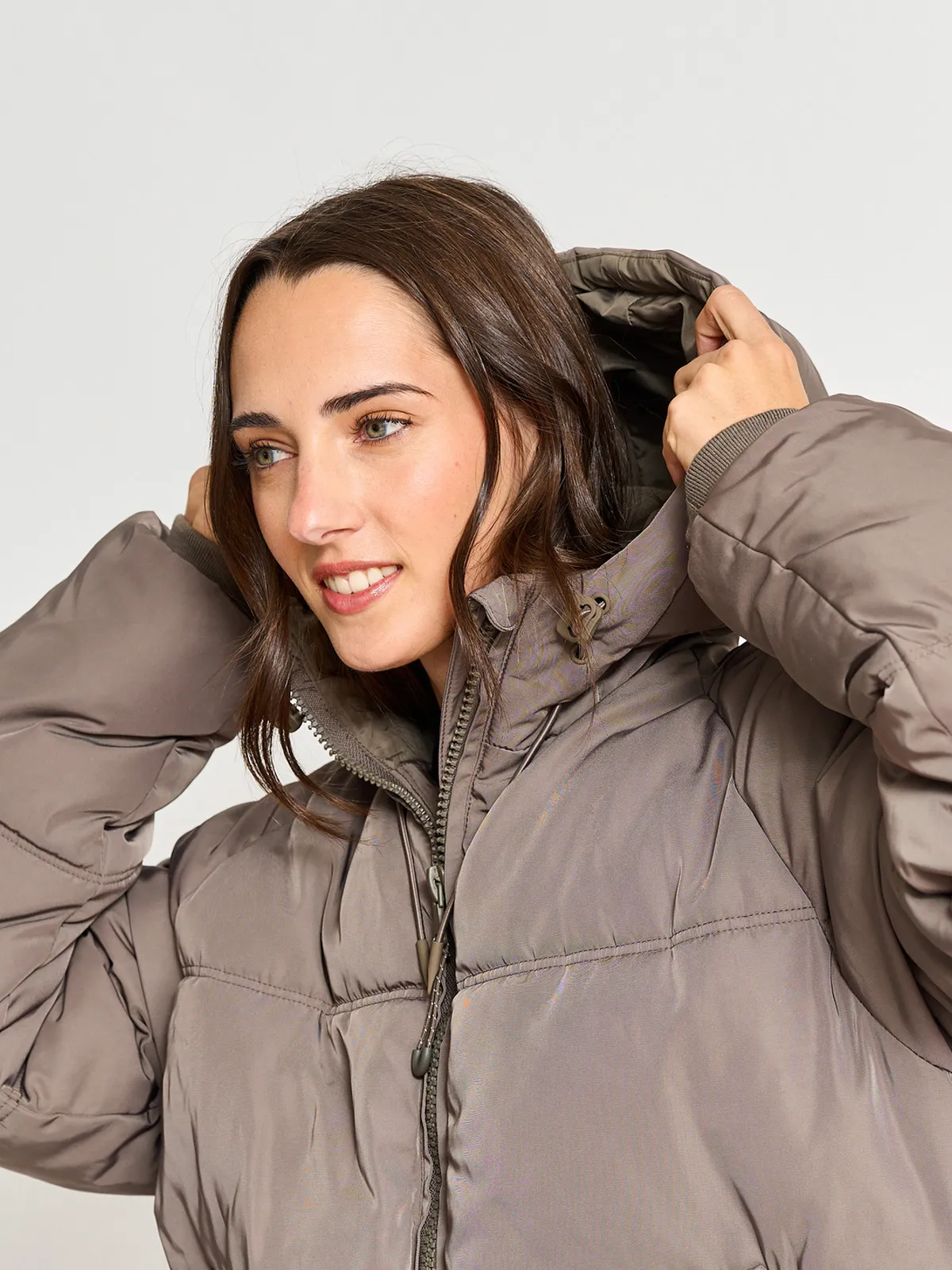 PARKA MUJER INDEX CORTA PUFFA - 3