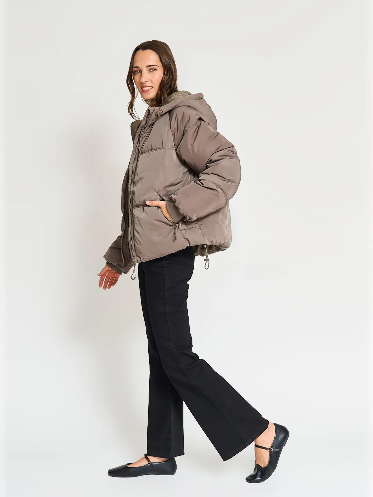 PARKA MUJER INDEX CORTA PUFFA - 4