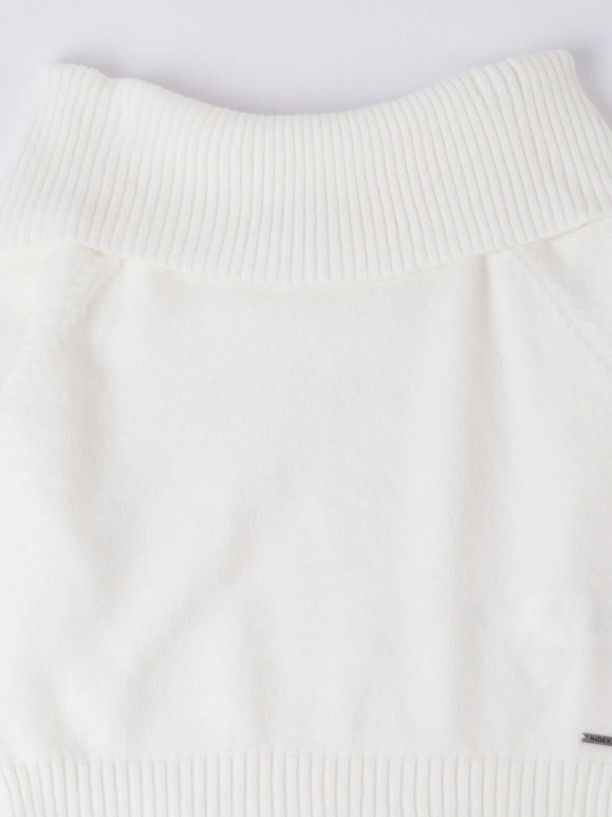 SWEATER NIÑA INDEX CRUDO HOMBROS DESCUBIERTOS - 3