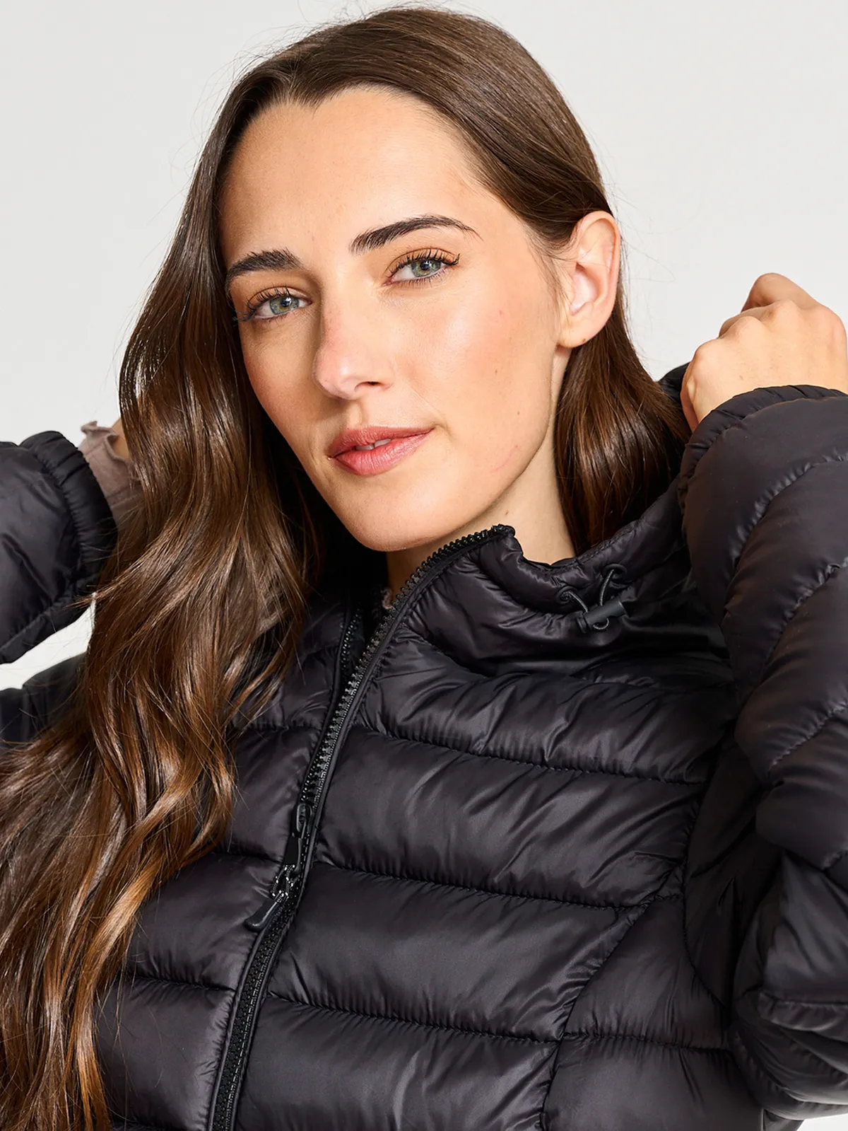 PARKA MUJER INDEX CORTA GORRO - 3