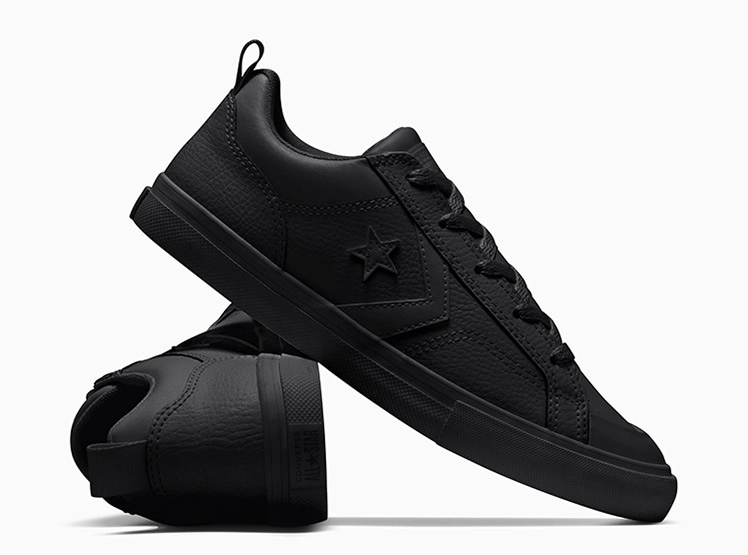 ZAPATILLAS UNISEX CONVERSE ESCOLARES NEGRO PRO BLAZE - 4