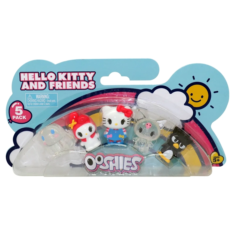 OOSHIES PACK DE 5 DECORACIÓN DE LAPICES HELLO KITTY - 1