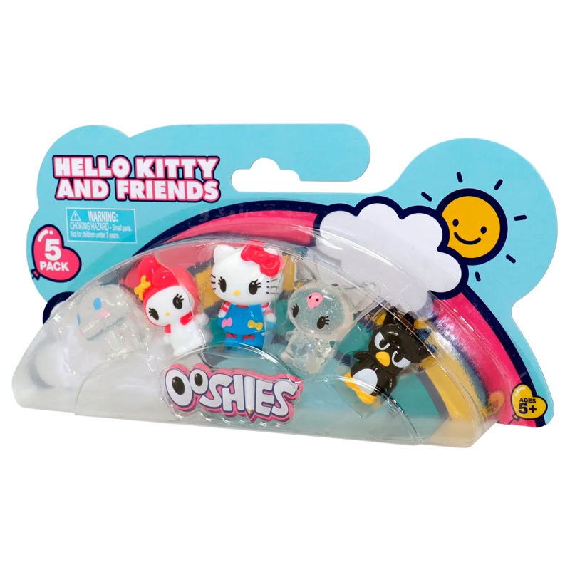 OOSHIES PACK DE 5 DECORACIÓN DE LAPICES HELLO KITTY - 2