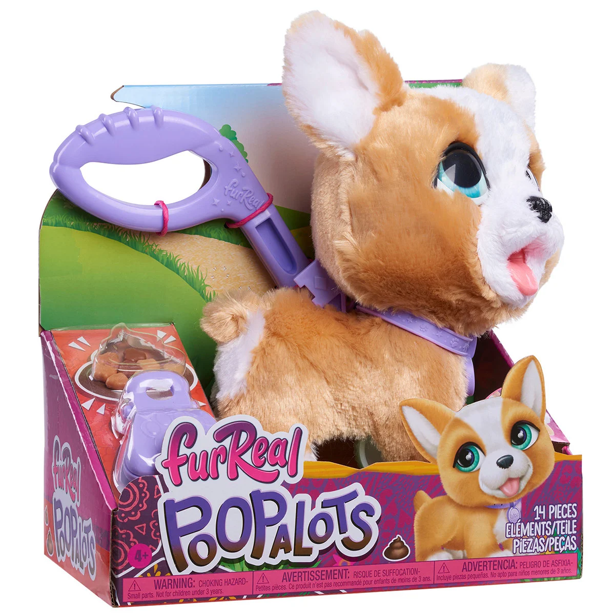 PELUCHE INTERACTIVO JUST PLAY POOP A LOTS CORGI - 2