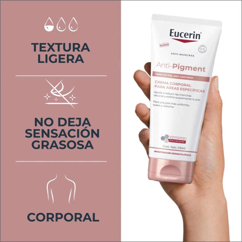 CREMA CORPORAL PARA ÁREAS ESPECÍFICAS EUCERIN ANTI-PIGMENT 200 ML - 3
