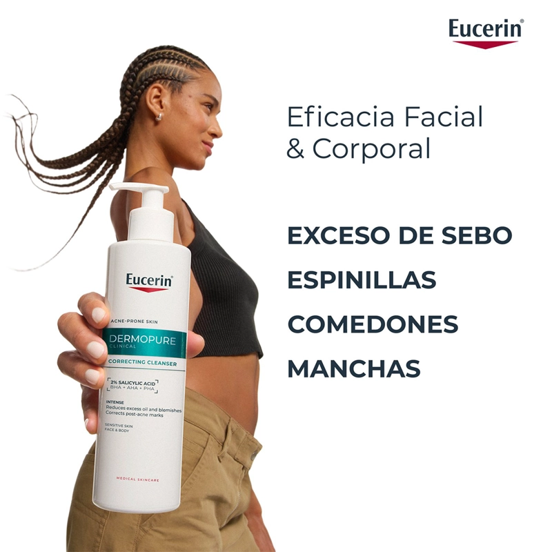GEL LIMPIADOR EUCERIN DERMOPURE TRIPLE EFFECT 400 ML - 6