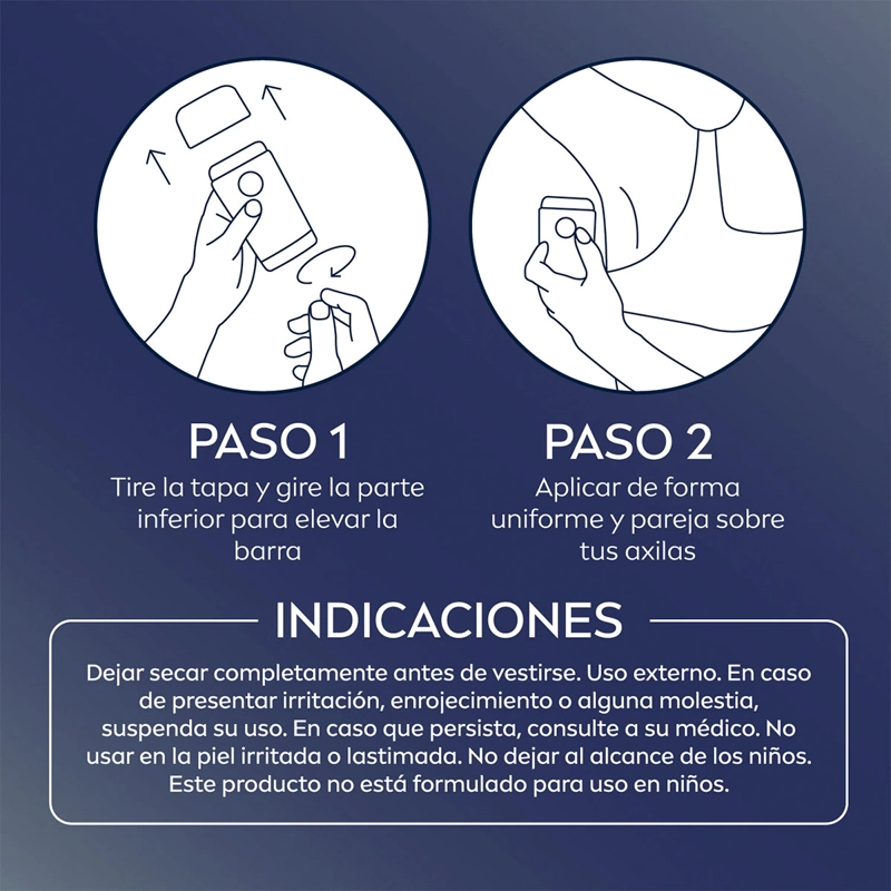 DESODORANTE EN BARRA HOMBRE NIVEA CLINICAL ANTITRANSPIRANTE 50 ML - 6