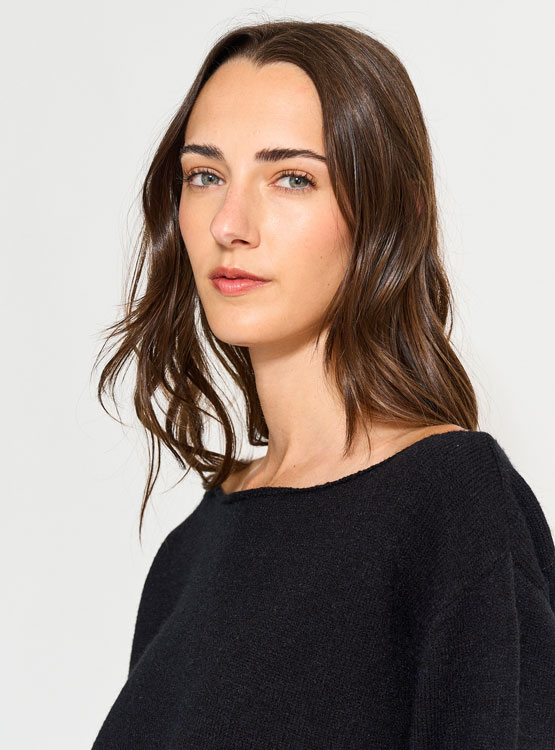 SWEATER MUJER INDEX ESCOTE ASIMÉTRICO - 3