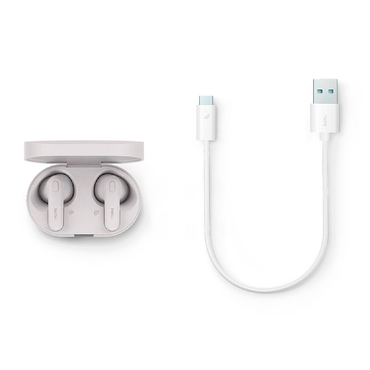 AUDÍFONOS PHILIPS TRUE WIRELESS TAT1138 BLANCO BLUETOOTH - 4