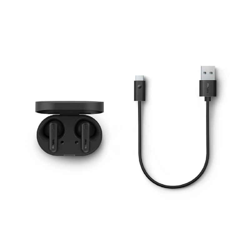 AUDÍFONOS PHILIPS TRUE WIRELESS TAT1138 NEGRO BLUETOOTH - 4