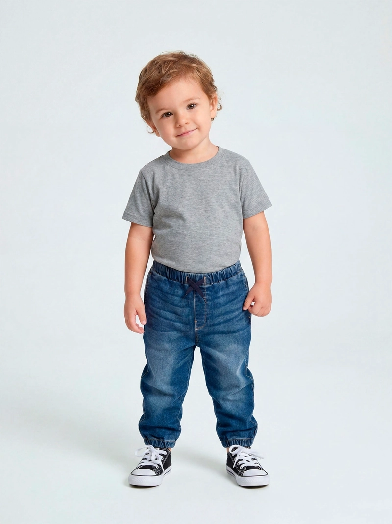 JEANS NIÑO BABY HARVEST ALGODÓN JOGGER - 1
