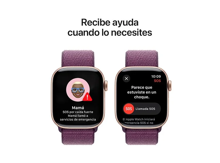APPLE WATCH S10 ALUMINIO 42MM SPORT LOO ROSE GOLD Oro rosa, foto 6