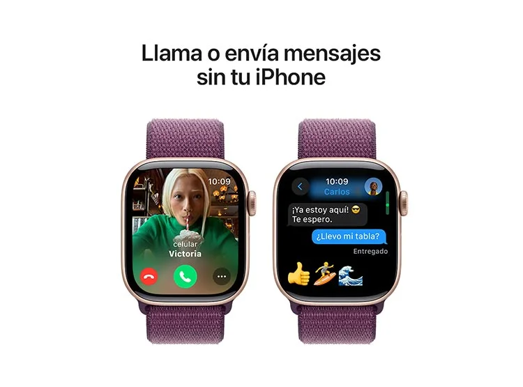 APPLE WATCH S10 ALUMINIO 42MM SPORT LOO ROSE GOLD Oro rosa, foto 7