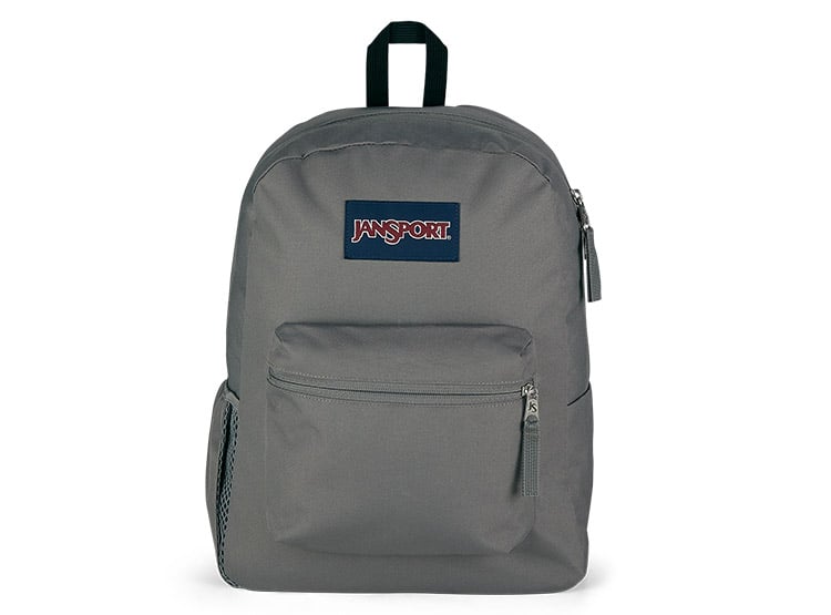 MOCHILA JANSPORT CROSS TOWN GRIS - 1