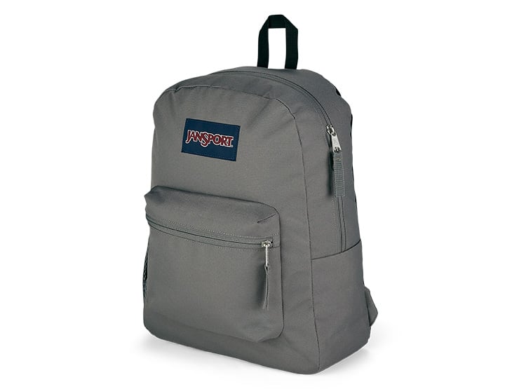 MOCHILA JANSPORT CROSS TOWN GRIS - 2