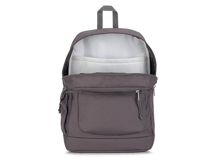 MOCHILA JANSPORT CROSS TOWN PLUS GRIS - 4