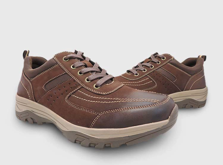 ZAPATOS CUERO HOMBRE REGATTA ROSO - 5