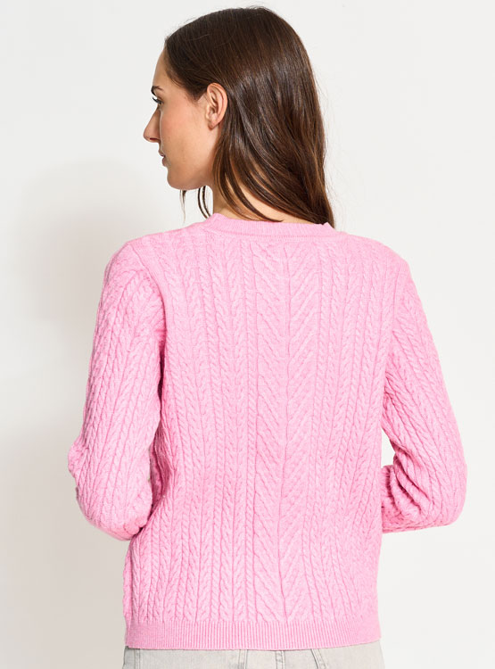 SWEATER MANGA LARGA MUJER INDEX TRENZAS - 2