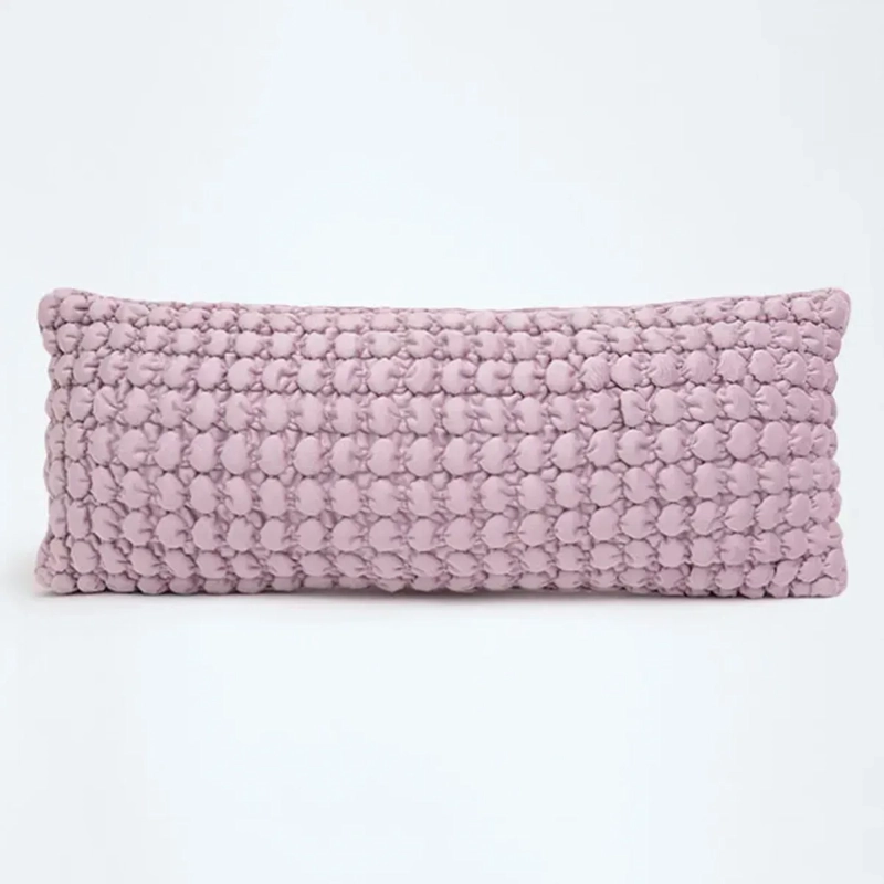 COJÍN RIPLEY HOME VELVET PANAL 30X70 CM LILA - 1