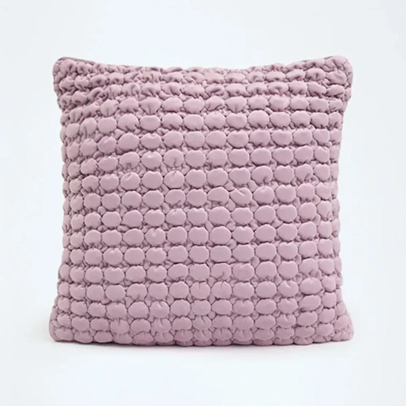 COJÍN RIPLEY HOME VELVET PANAL 45X45 CM LILA - 1