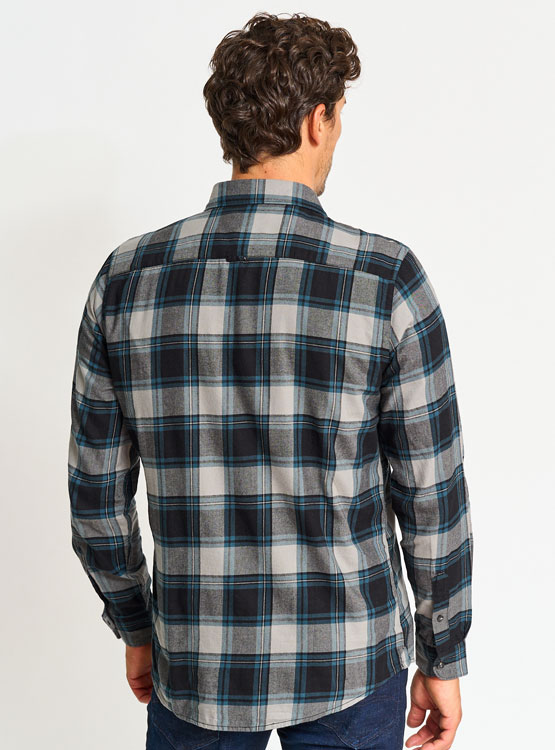 CAMISA MANGA LARGA ALGODÓN HOMBRE REGATTA FRANELA - 2