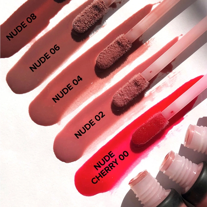 BRILLO LABIAL VOLUMINIZADOR NUDESTIX LIP GLACE - 4