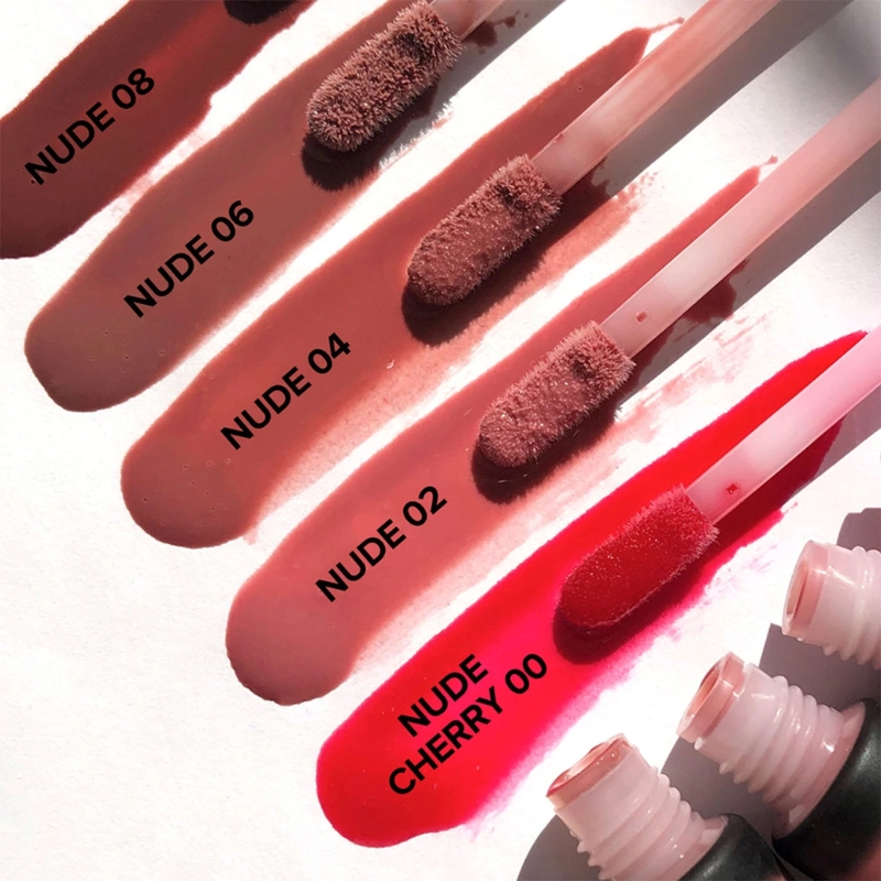 BRILLO LABIAL VOLUMINIZADOR NUDESTIX LIP GLACE - 4