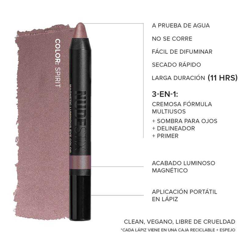 DELINEADOR DE OJOS NUDESTIX MAGNETIC LUMINOUS EYE PENCIL 2,8GR - 4