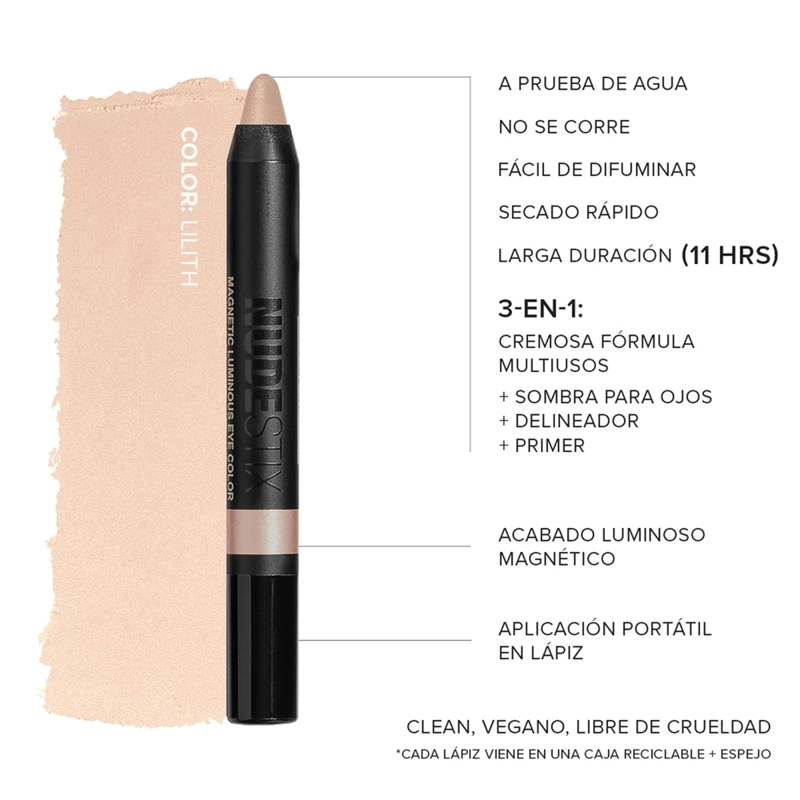 DELINEADOR DE OJOS NUDESTIX MAGNETIC LUMINOUS EYE PENCIL 2,8GR - 5
