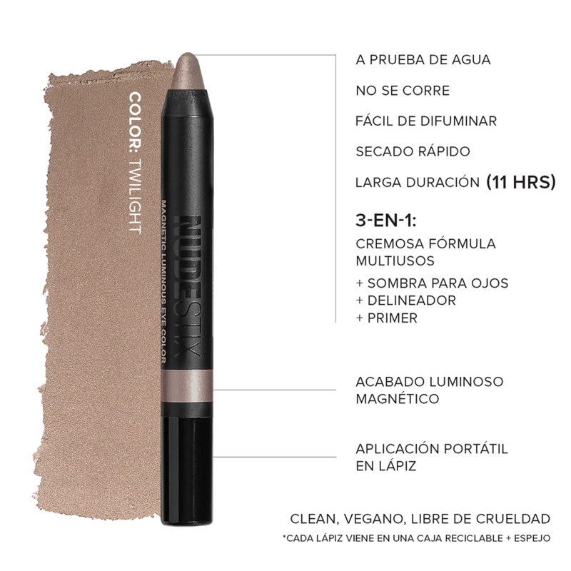 DELINEADOR DE OJOS NUDESTIX MAGNETIC LUMINOUS EYE PENCIL 2,8GR - 5