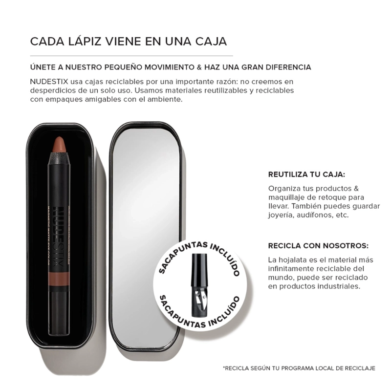 DELINEADOR DE OJOS NUDESTIX MAGNETIC LUMINOUS EYE PENCIL 2,8GR - 6