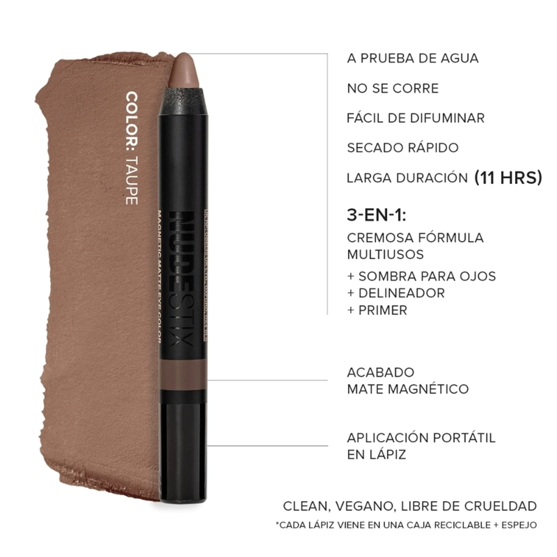 DELINEADOR DE OJOS NUDESTIX MAGNETIC MATTE EYE PENCIL 2,8GR - 5