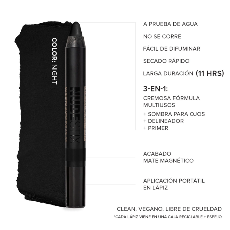 DELINEADOR DE OJOS NUDESTIX MAGNETIC MATTE EYE PENCIL 2,8GR - 5