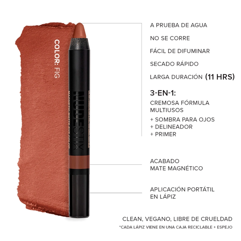 DELINEADOR DE OJOS NUDESTIX MAGNETIC MATTE EYE PENCIL 2,8GR - 5