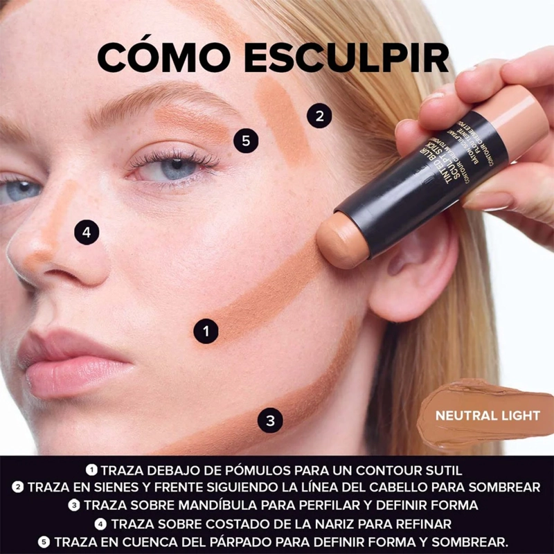 CONTORNO NUDESTIX TINTED BLUR SCULPT STICK - 3