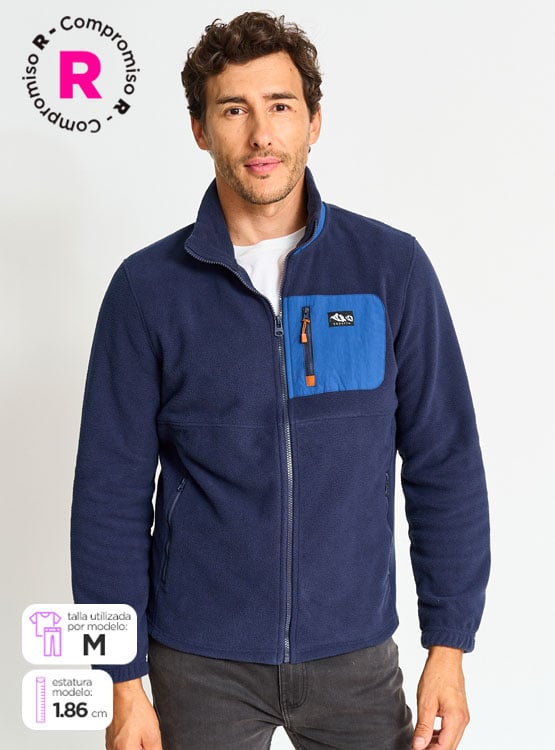 POLERÓN POLAR HOMBRE REGATTA FULL ZIPPER - 1