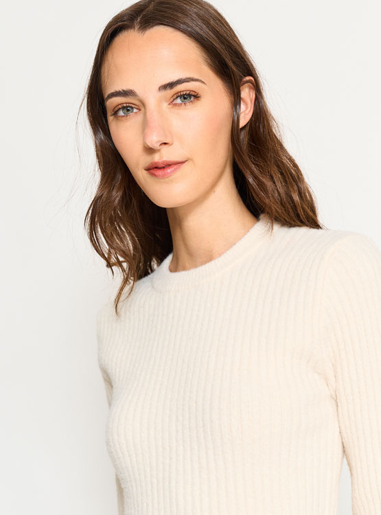 SWEATER MANGA LARGA MUJER INDEX BÁSICO - 3