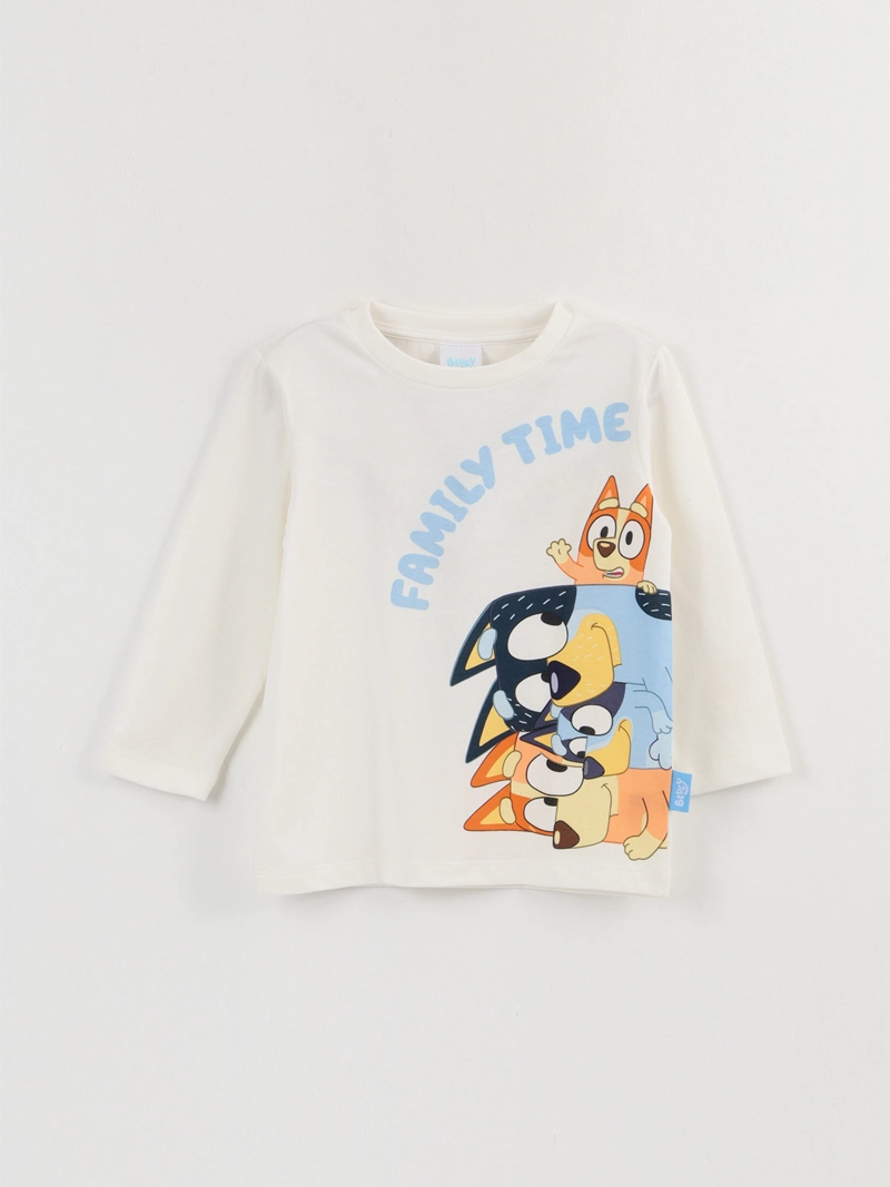 PACK X2 POLERA MANGA LARGA NIÑO BLUEY - 5